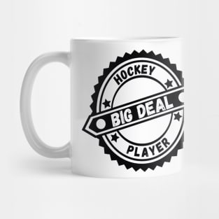 Big Deal Hockey Player Mug